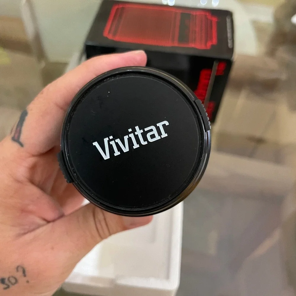 Vivitar 70-210mm f4.5-5.6 Macro Zoom Lens for Olympus O/OM Mount with Box 217180